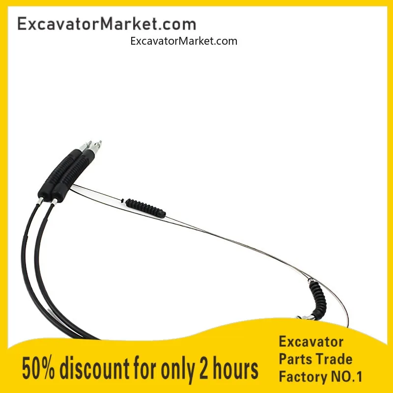 

For HD 700 HD 1430 Throttle motor cable Flameout cable Refueling excavator accessories Excavator Accessories