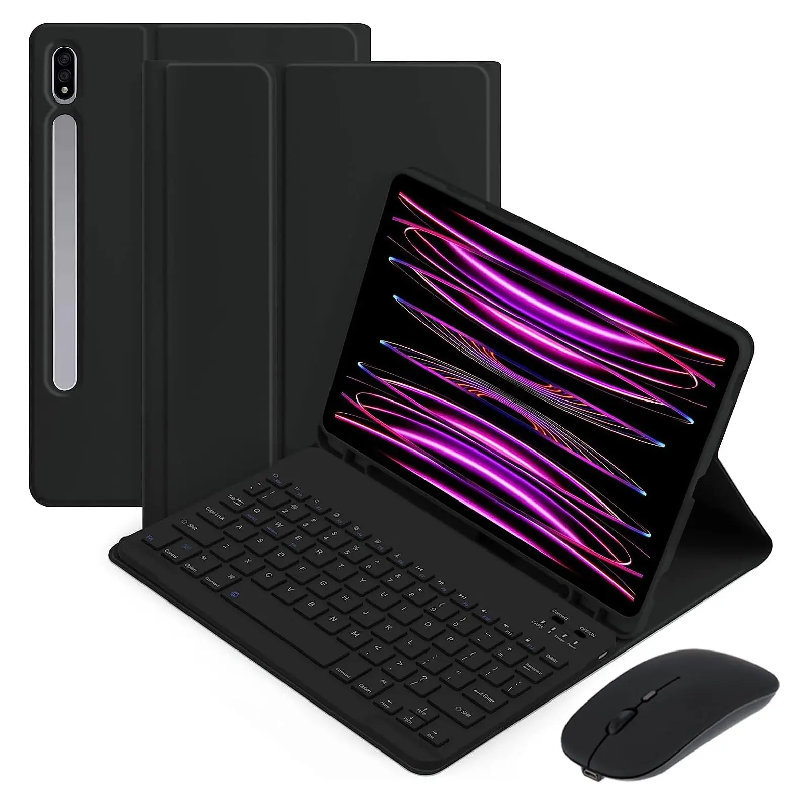 

For Samsung Galaxy Tab S9 11" 2023 (Model: SM-X710 / SM-X716B / SM-X718U) Tablet Protective Case Bluetooth-compatible Keyboard