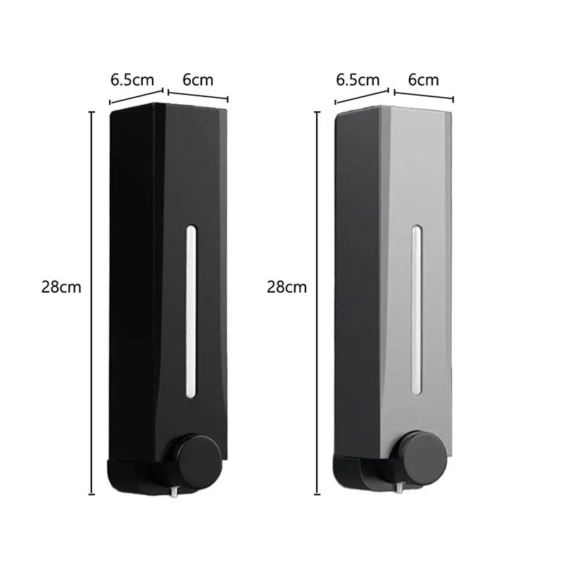 

500ml Large Capacity Wall Mounted Liquid Soap Dispenser For Kitchens And Bathrooms No Drilling Required