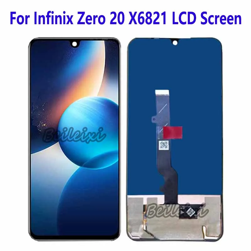 For Infinix Zero 20 X6821 LCD Display Touch Screen Digitizer Assembly Replacement Accessory