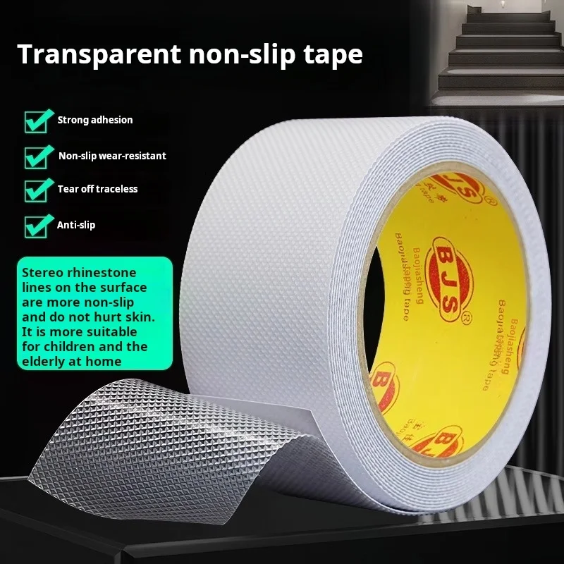 Floor Bathroom Tile Anti-Skid Waterproof 2025 Self-Adhesive Sticker Anti-Slip Tape for Stair Handrails Thickened Non-Slip Step