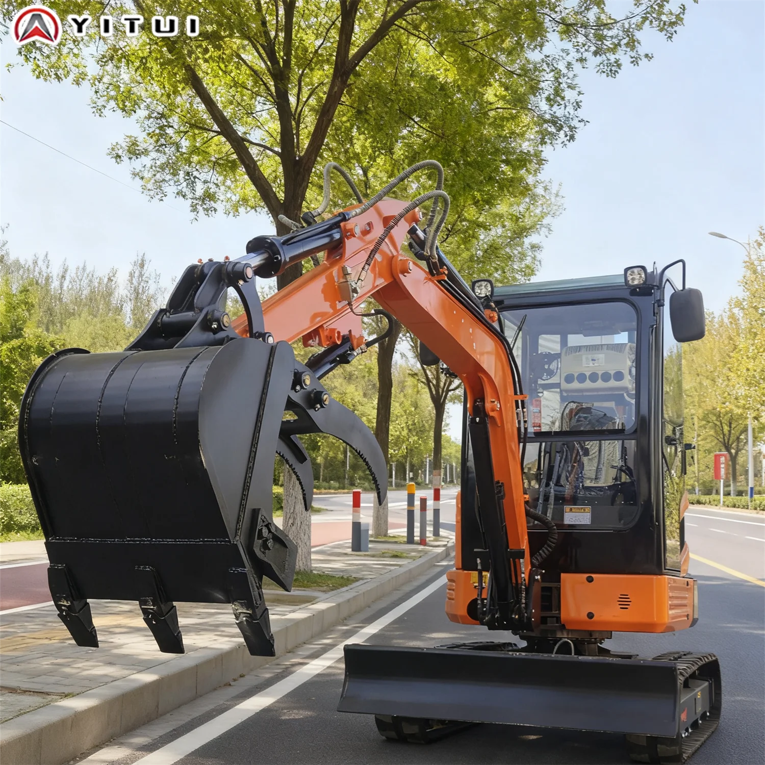 

Быстрая доставка, гусеничный мини-экскаватор Euro 5, боковой поворотный мини-экскаватор для дома на строительной площадке, индивидуальный заказ