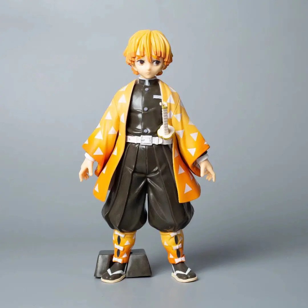أنيمي شيطان القاتل Gk عمل أرقام كامادو تانجيرو أجاتسوما زينيتسو Nezuko Hashibira Inosuke بولي كلوريد الفينيل تمثال نموذج اللعب 19-22 سنتيمتر