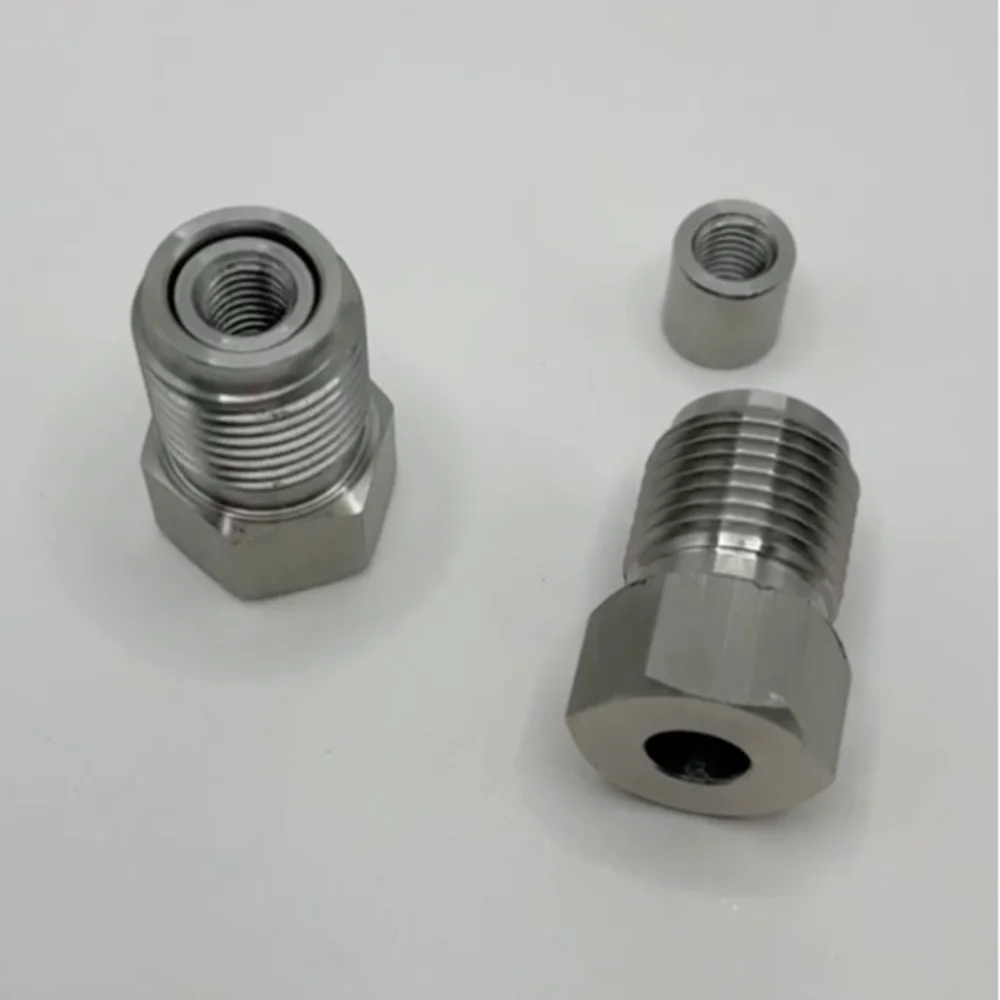 Waterjet Parts 3/8 1/4'' 9/16 HP 1/4 Gland High Pressure Tubing Fittings Gland 1/4 In 60K Glands 400006-1 200097 10078459 A-2866