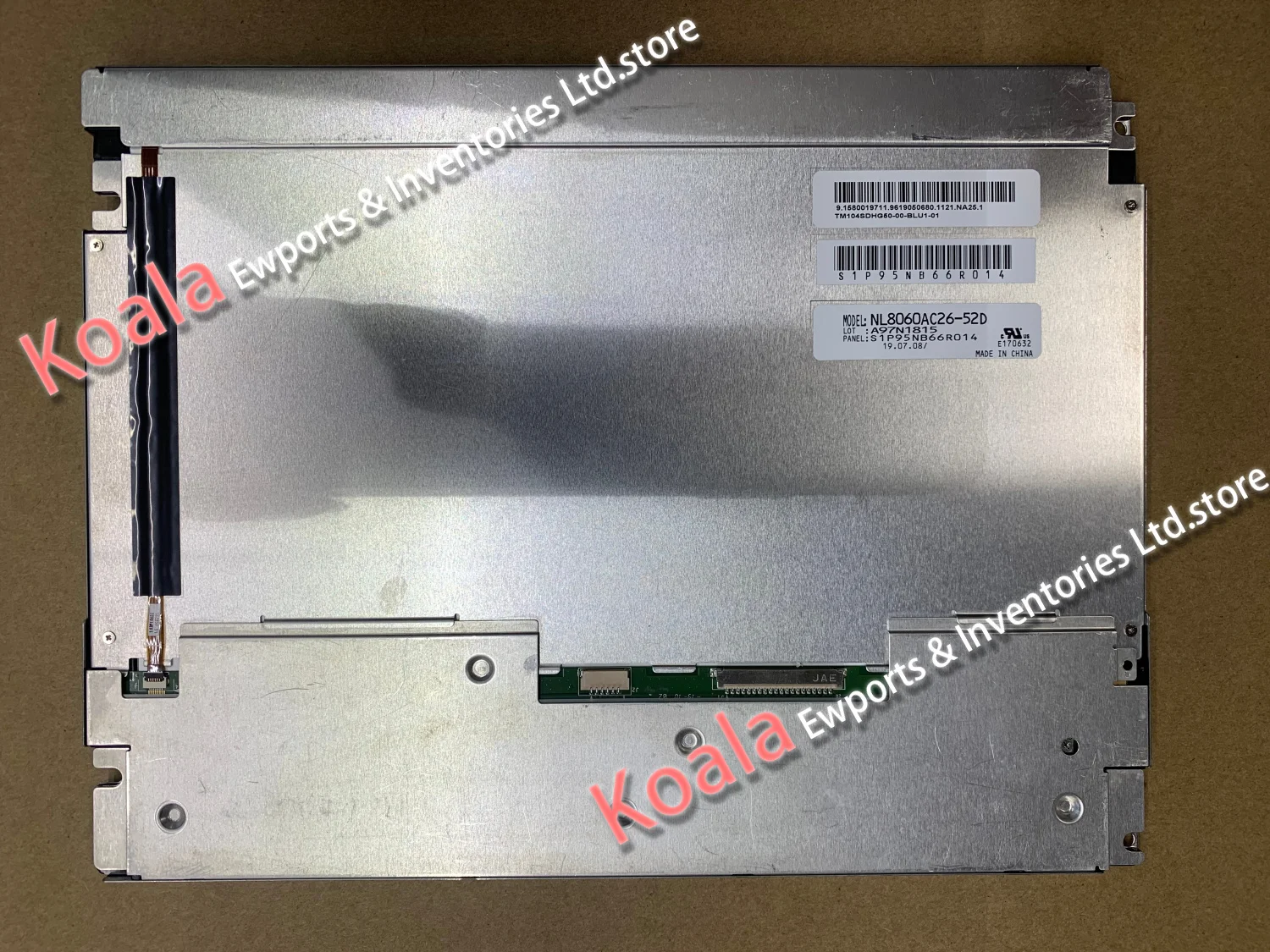 

NL8060AC26-52D ORIGINAL LCD