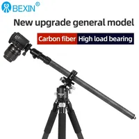 BEXIN Horizontal Center Column Tripod Boom Cross Extension Arm Camera Mount Rotatable Multi-Angle Rod for Overhead Shooting
