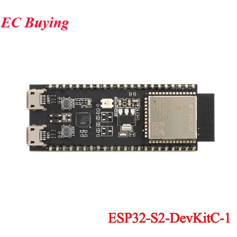 ESP32-S2-DevKitC-1 1U 1R 1RU 1-N8R2 1U-N8R2 ESP32-S2 Equipped with ESP32-S2-SOLO-2 U 2U WiFi Development Board Module