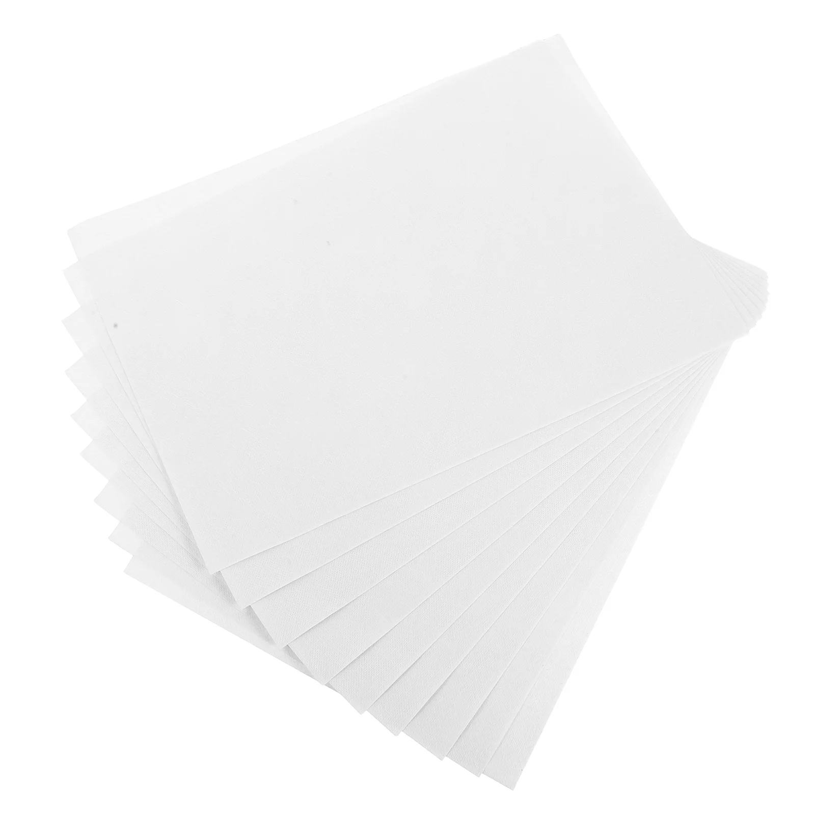 

9Pcs Water Soluble Embroidery Stabilizer Self Adhesive Non Woven Fabric for Machine Hand Sewing Washable Embroidery Backing