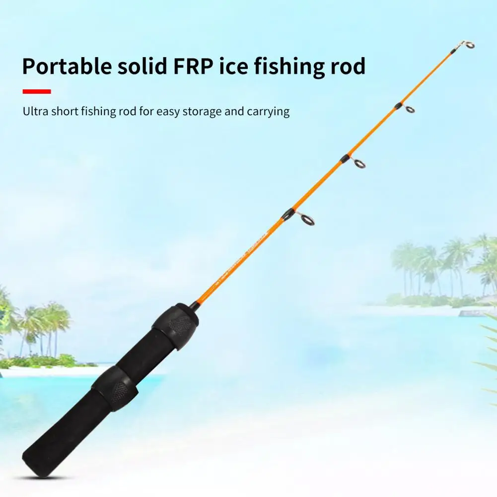 

Fishing Rod Portable Professional Winter Fishing Rod Fiber-glass Ice Fishing Rod