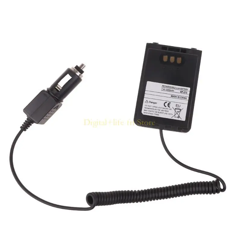 Éliminateurs batterie E06D pour ICOMID31 ID51 ID31A ID31E ID51A ID51E voiture Walkie Talkie 12 / 24V Eliminators