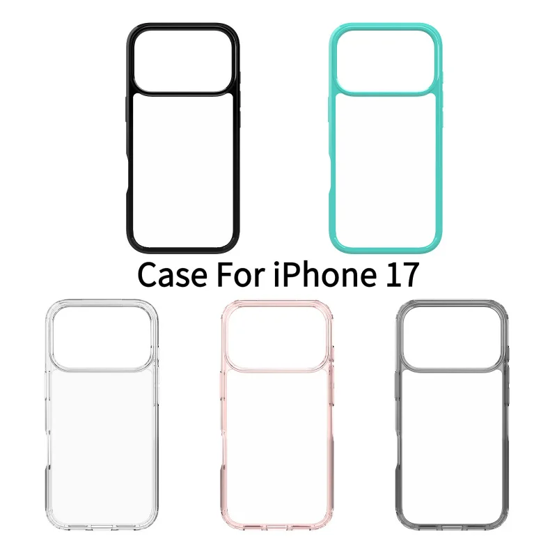 

For iPhone 17 Pro Max Air Transparent Phone Case Anti Drop Slim Cases Protective Anti-wear Covers Anti-Scratch Full Cover