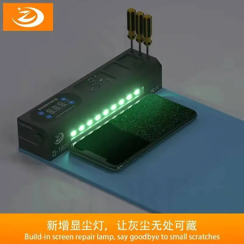 ZJ-1805 شاشة فاصل شاشة LCD تعمل باللمس أدوات منفصلة لوحة التدفئة المسبقة شاشة LCD فصل فتح آيفون باد اللوحي