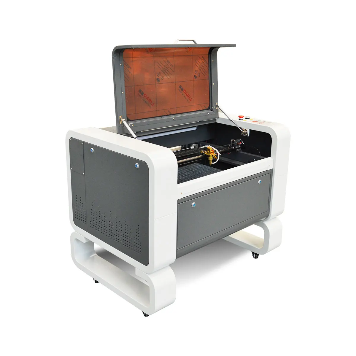 

Voiern 600*400 6040 4060 CO2 Laser Engraving Machine and Cutting Machine for Nonmetal With 50W 60W 80W 100W Laser Tube M2 Ruida