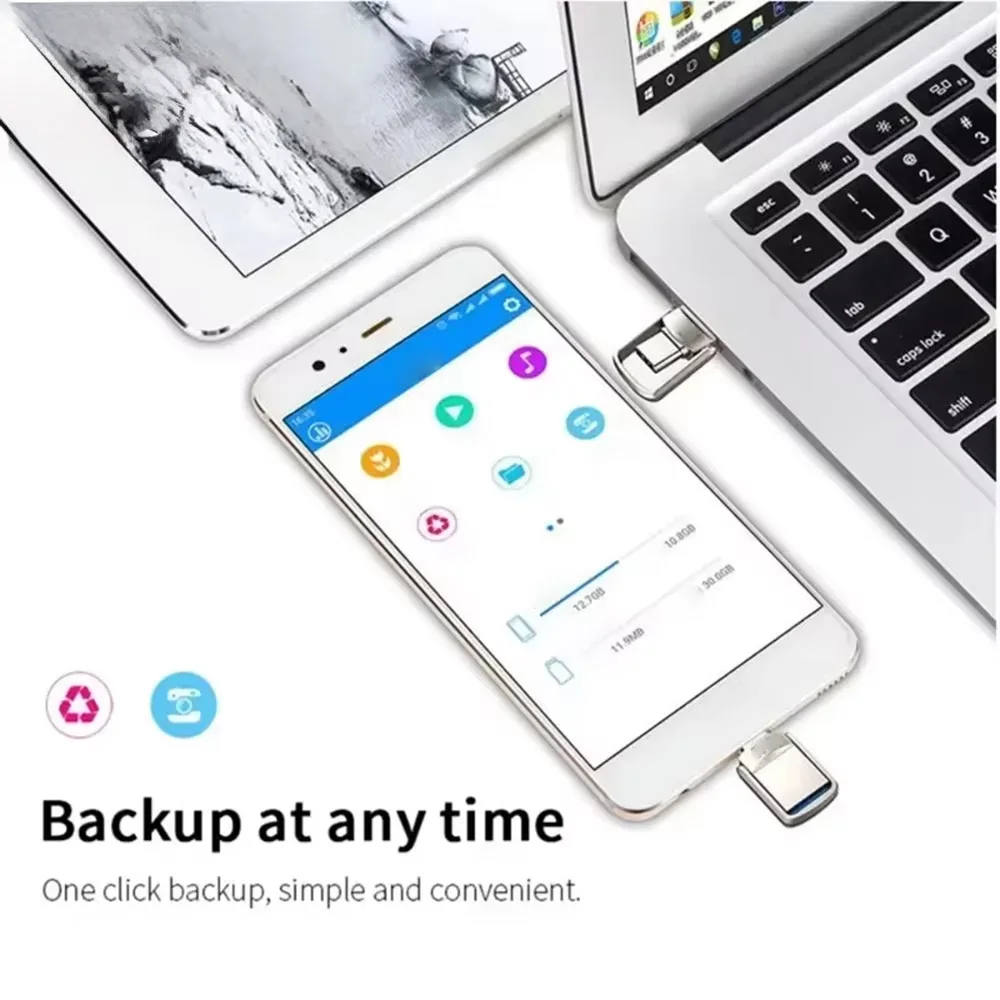 محركات أقراص فلاش Xiaomi 2 تيرا بايت USB 3.2 محرك معدني صغير عالي السرعة 512 جيجابايت 1 تيرا بايت محرك محمول مقاوم للماء تخزين ذاكرة U القرص