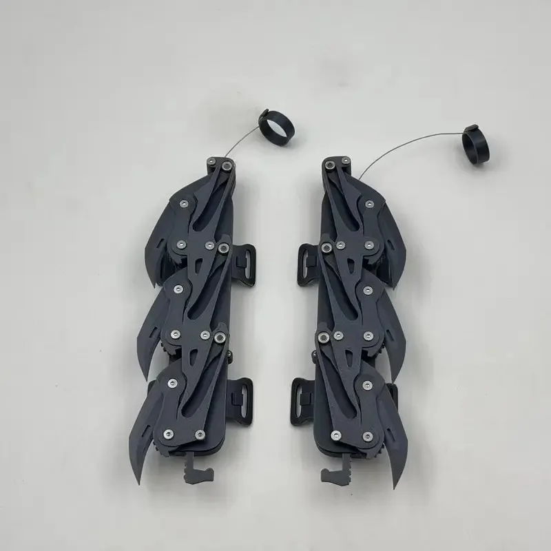 25cosnew lâmina de pulso mecânica garra pvc manga espada esquerda mão direita halloween roupas adereços estilo legal manga espada