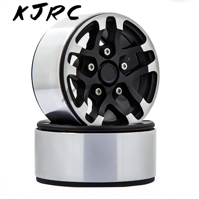 1 Satz Perlockfelgen aus Aluminiumlegierung mit 1,9 Rädern für 1/10 RC Axial Tracker SCX10 SCX10 II 90046 AXI03007 TRX-4 SCX10 Kletterauto
