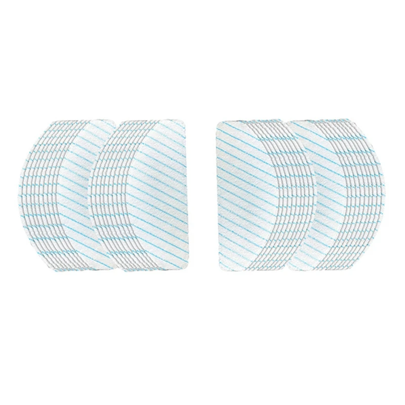 ABBK-200Pcs Disposable Mop Pads Replacement For ECOVACS DEEBOT T9 /T9+ /T8 /T8+ /T8 AIVI /N8 /N8 Pro /N8 Pro+ Vacuum Cleaner