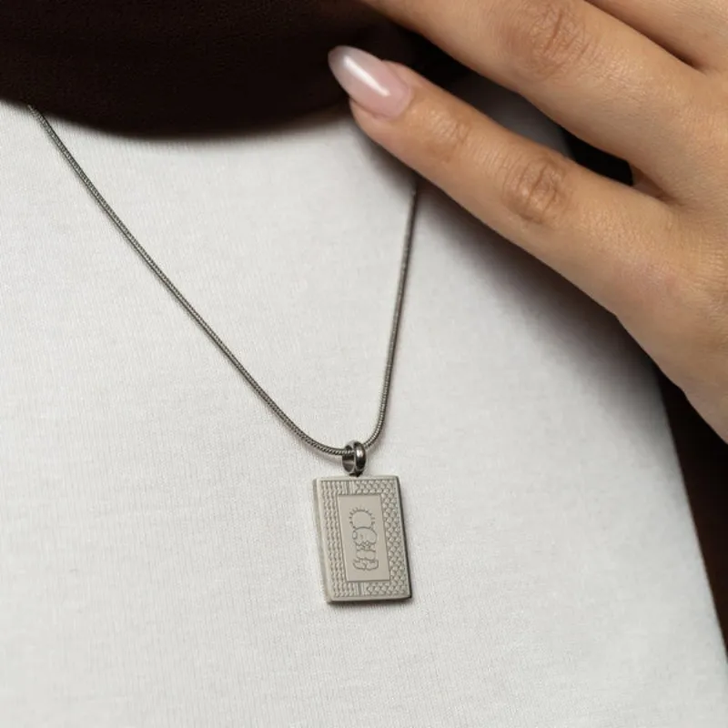 Custom Stainless Steel Pendants for Women Custom Necklaces With Images Custom Photos are Also Available Islamic Jewelry
