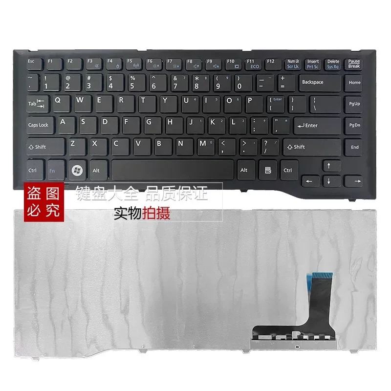 For FUJITSU LH532C LH522 LH532 LH532A LH532B Laptop Keyboard Replacement Notebook Computer Internal US Layout
