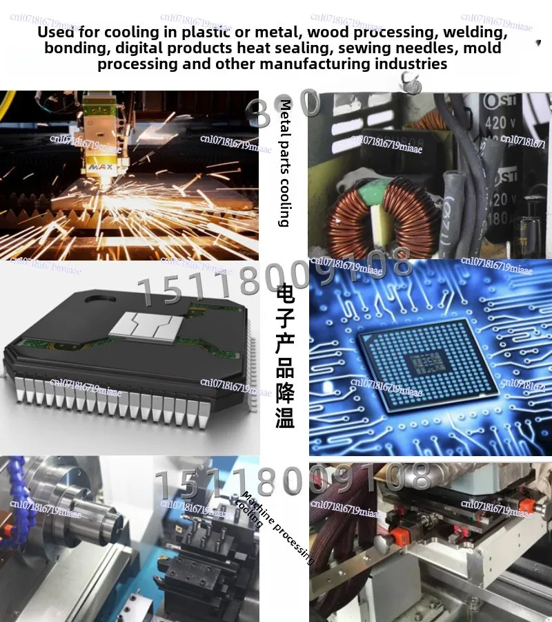 Grote Vortex-buiskoeling 45-graad Vortex-koelpistool Persluchtkastkoeler