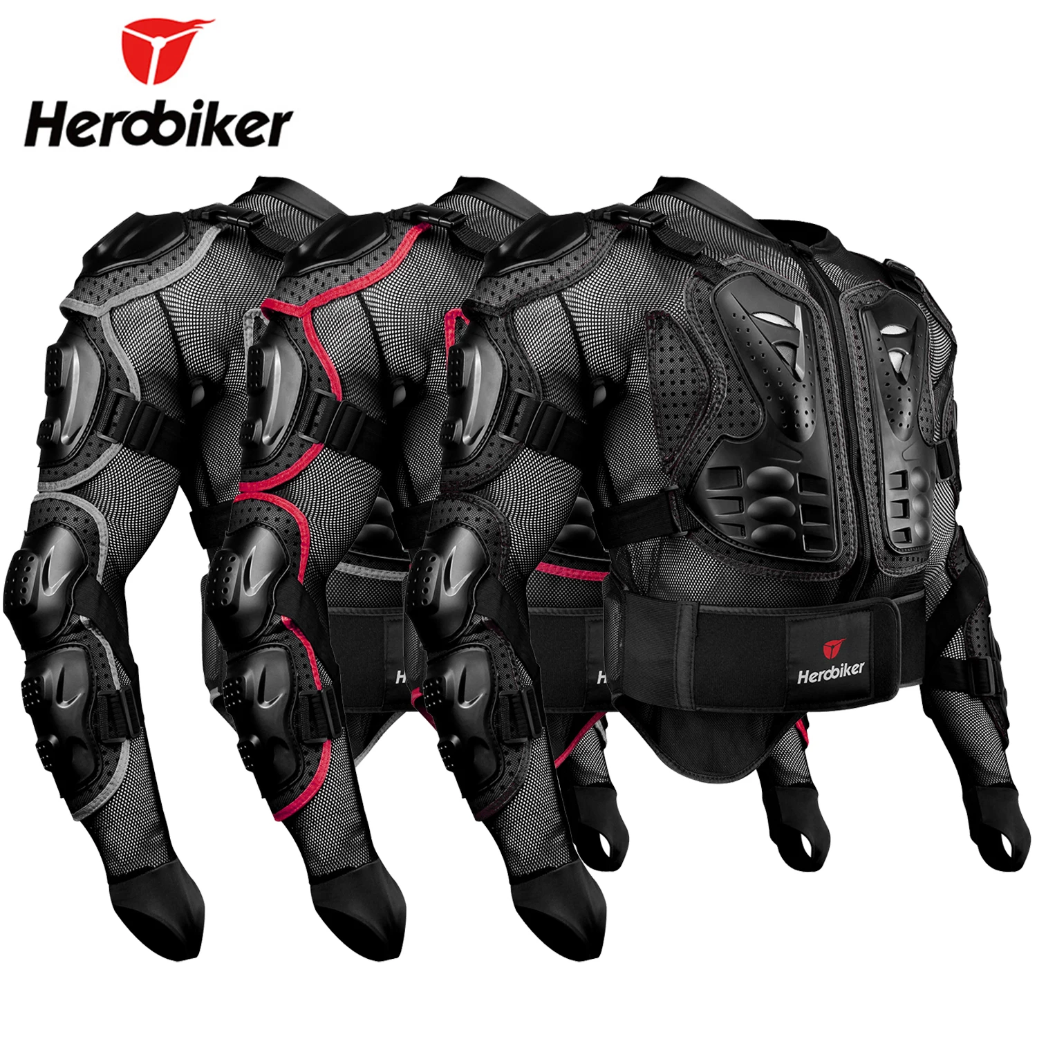 

Motorcycle Armor Anti Fall Scratch Resistant Breathable Off-road Motorcycle Riding Armor Outdoor Riding Protective Equipment