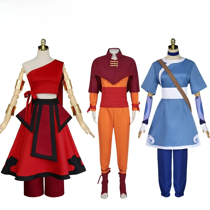 

Last Airb Cosplay Costume loween Bumi Ankang Carda Women's Clothing Traditional Chinese Festival Outfit Student Schoo...