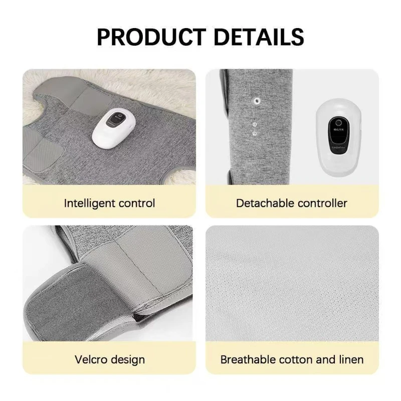 3-Modes Air Pressure Calf Massager Electric Airbag Leg Massage Tool Relaxing Legs Daily Care Device
