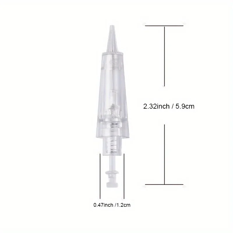 Cartouche de tatouage en forme de poulet, doublure ronde pour eye-blogueur continu, maquillage, machine à tatouer, 50 pièces, Jules 1R3R