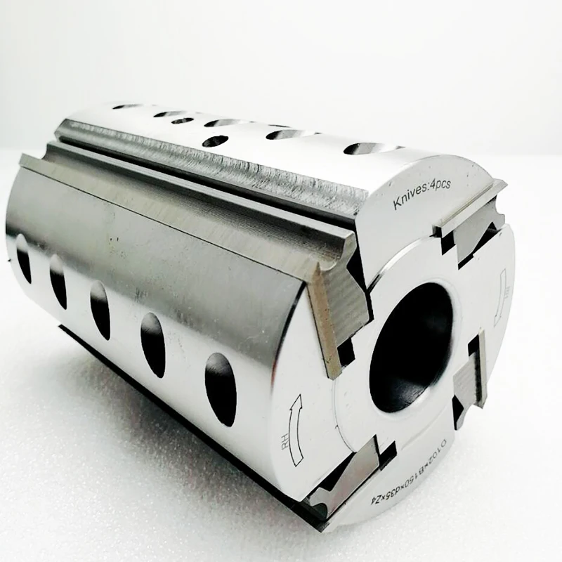 

LIVTER Customized Woodworking Straight Knife Rebate Cutter Head for Four Sides Moulder Machine
