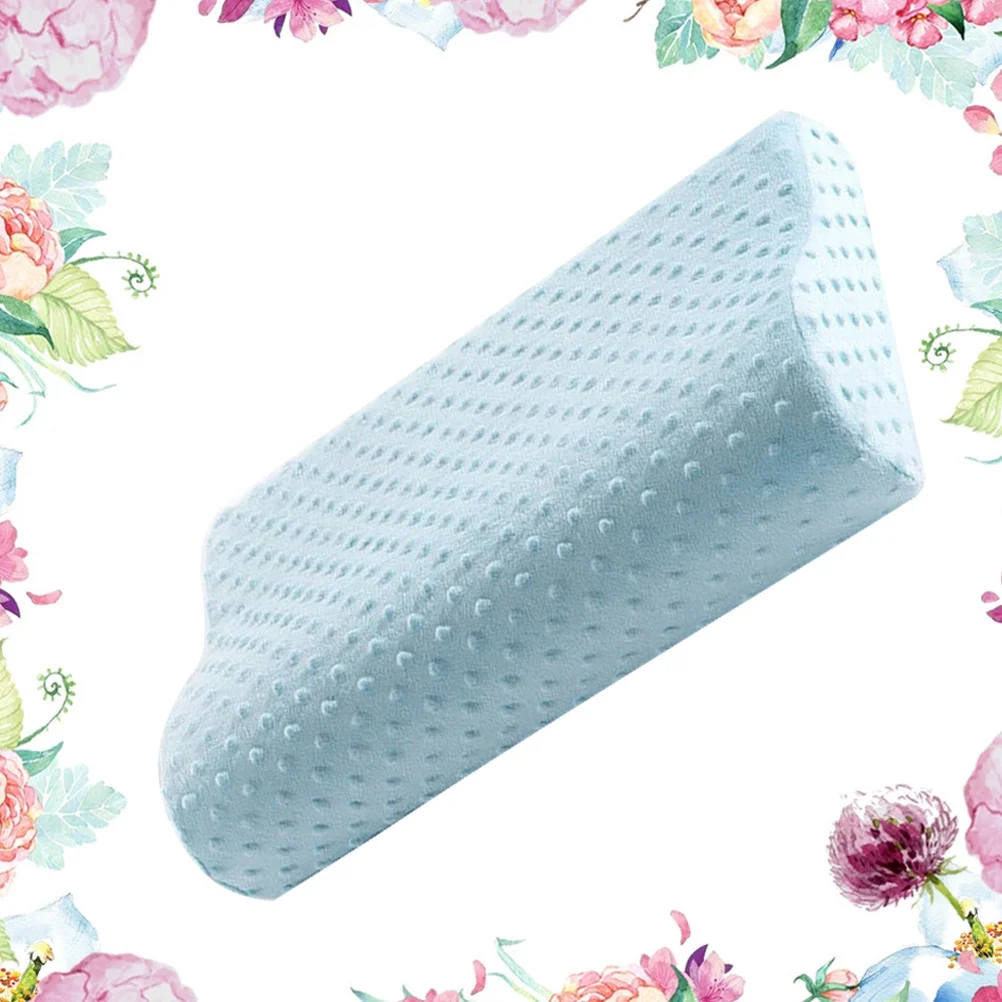 

Memory Pillow Memory Cotton Neck Support Pillow Side Sleeping Comfortable For Long Hours Use Camping Leisure White