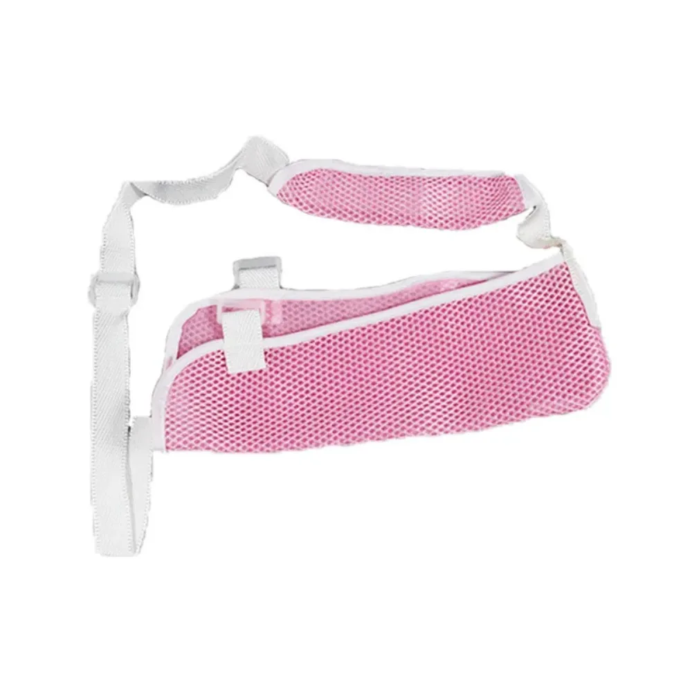 Medical Children Arm Protection Sling Breathable Mesh Forearm Slings Fracture Fixation Belt Dislocation Protector Wrist Supports