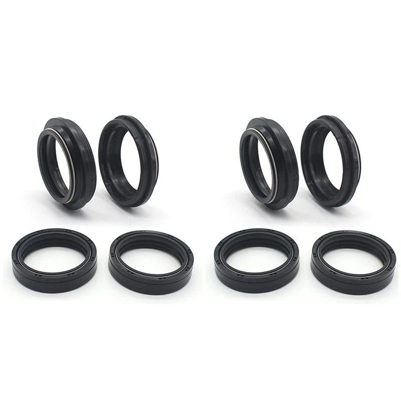 

2X Front Fork Oil Seal And Dust Seal For F650CS F650GS K72 F700GS G650GS HP2 SPORT R1200GS R1200R R1200RT