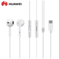 Stereo CM33 Type C Earphone  In Ear Volume Control EarbudsWIth Mic for Huawei Mate 10 20 30 40 Pro P50 P40 P30 P20 Pro Nova 8 SE