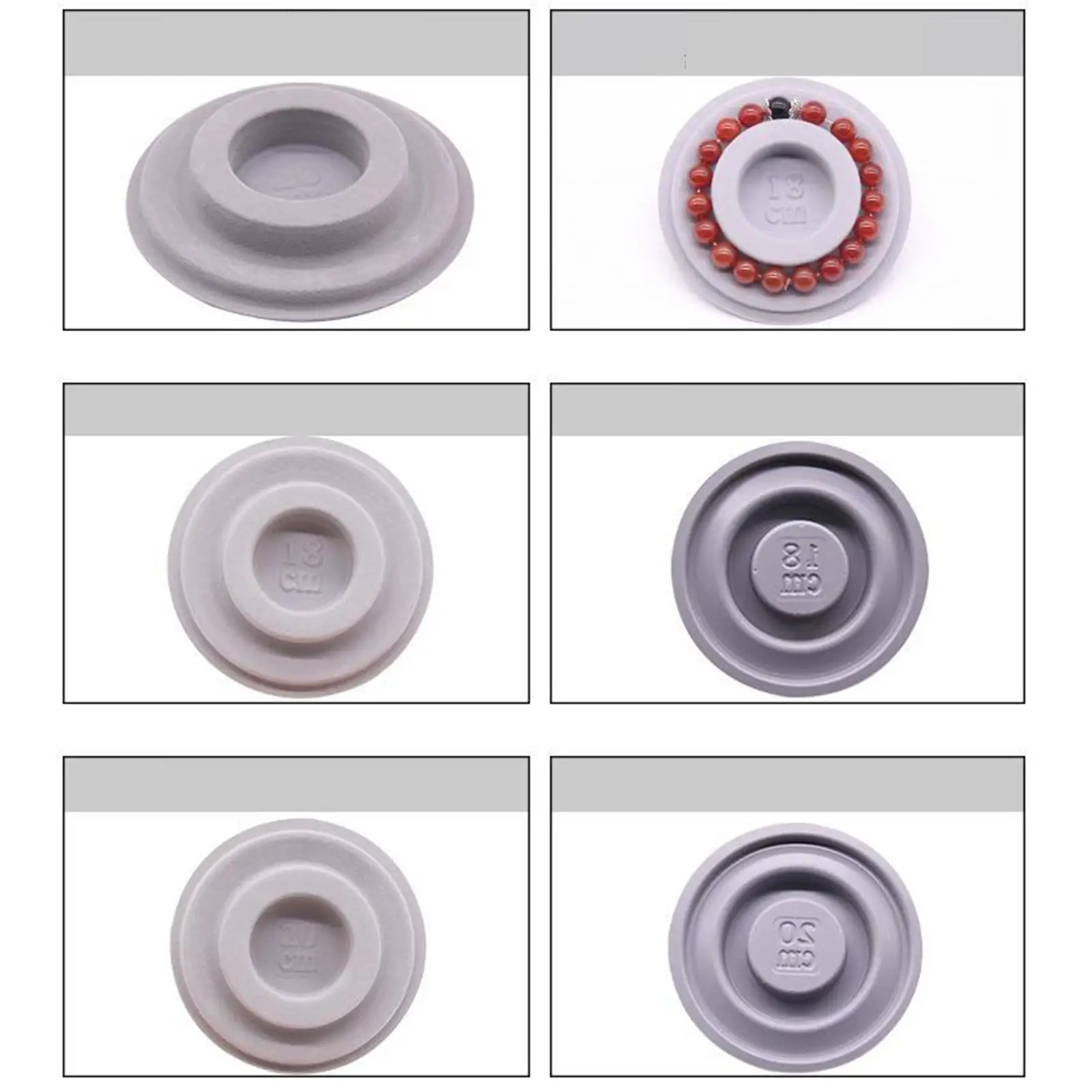 Beading Tray Jewelry Organizer Board Flocked Surface for Bracelet Necklace Making DIY Craft Tool