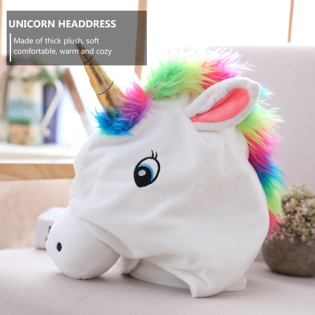 1pc Headset Soft Party Hat For Kids Halloween Prop Trendy Shape Adorable Performance Accessory