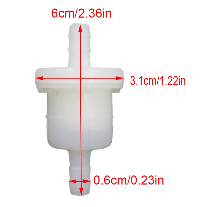 Professional Motorcycle Oil Filter Inline Gas Fuel Filter Gasoline Filters Tool For Scooter Moped Scooter Dirt Bike ATV
