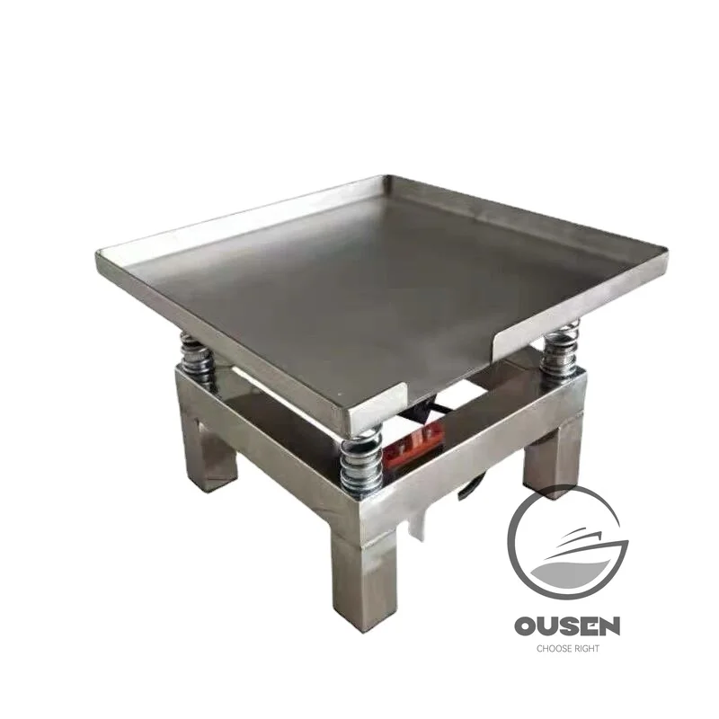 35CM*35CM Small Concrete Vibration Table Vibration Test Bench Test Block Vibration Platform Test Stainless Steel 3000rpm