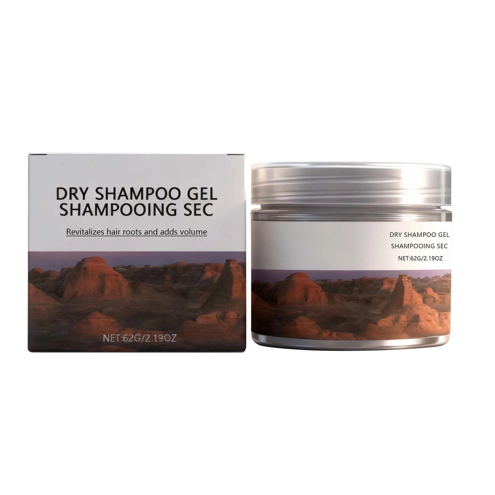 Dry Shampoo Gel Volumizing Oil Control Refreshing Absorb Grease Clean Scalp Air Feeling No-Rinse Lazy Hair Care Cream Shampoo