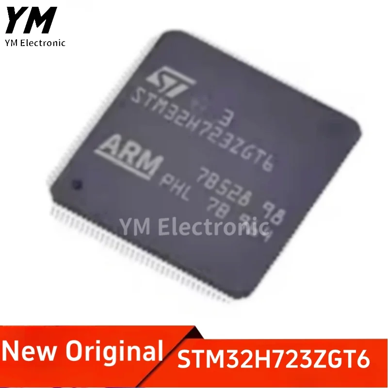 New Original STM32H723ZGT6 LQFP-144 ARM Cortex-M7 32-bit Microcontroller MCU