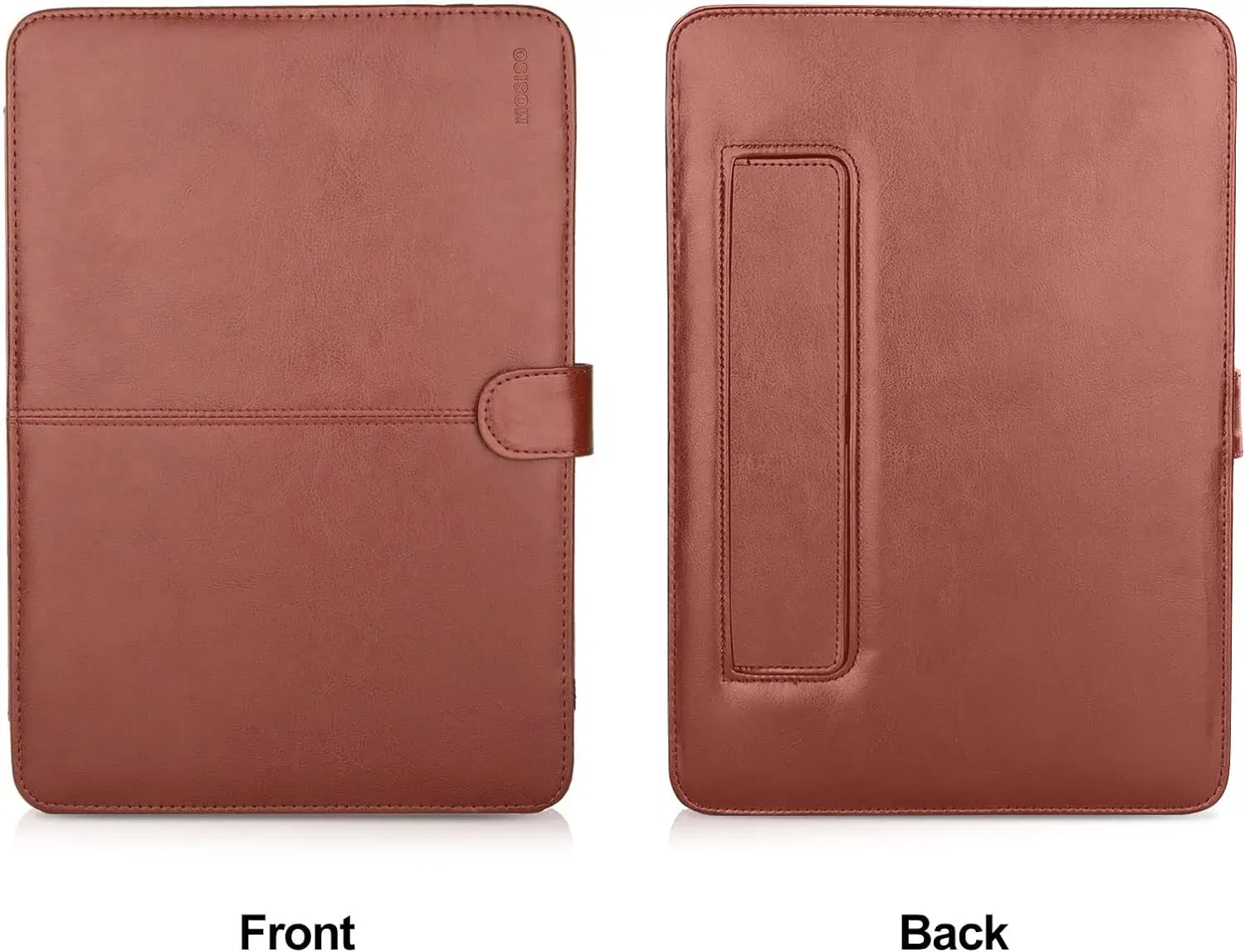Imagem -06 - Capa de Laptop de Couro pu para Macbook Pro Manga com Suporte Tampa do Notebook 14 m3 A2918 A2992 m2 A2779 m1 A2442 2024