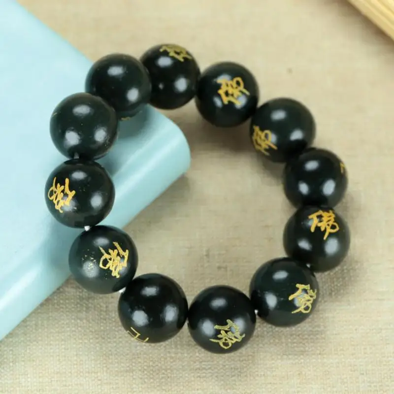 

Natural Nephrite Green Jade Bracelet Men Women Healing Gemstone Fine Jewelry Genuine Chinese Hetian Jade Buddha Bead Bracelets