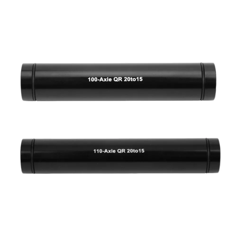 20 mm bis 15 mm Vorderradgabel-Achse aus Aluminiumlegierung, schwarz, Mountainbike-Vorderradnaben, leichter Steckachsen-Nabenadapter