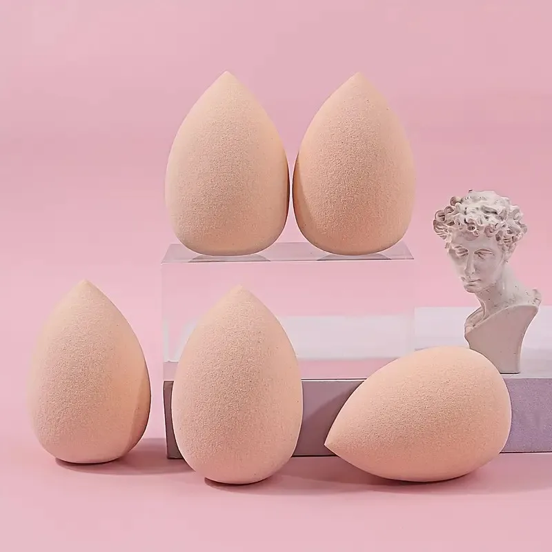 عبوة من إسفنجات بيض التجميل - خلاط مكياج رطب/جاف |   فائقة النعومة وخالية من اللاتكس |   مثالية للأساس والمسحوق