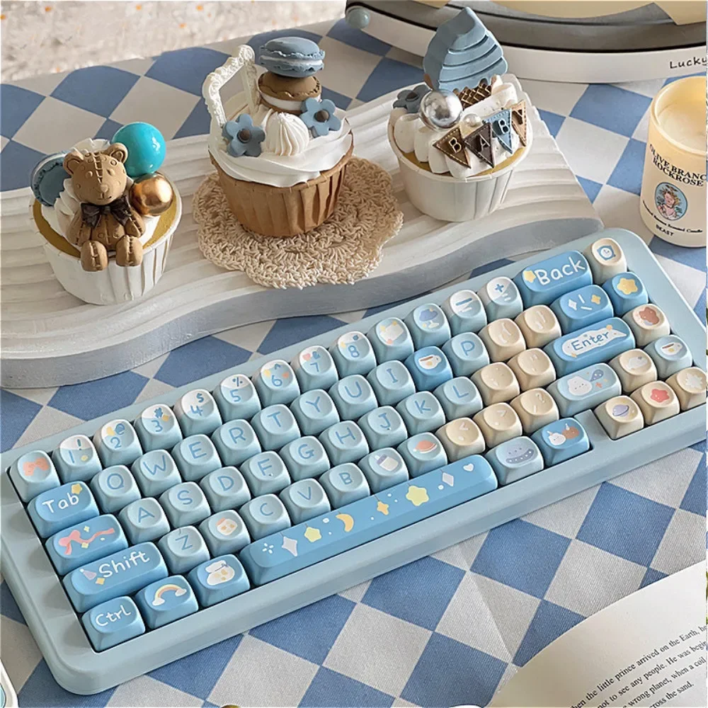 Keyboard Caps, Dream Bear SOA 140 Key PBT for Cherry MX 104/87/61 Mechanical Keyboard Accessories