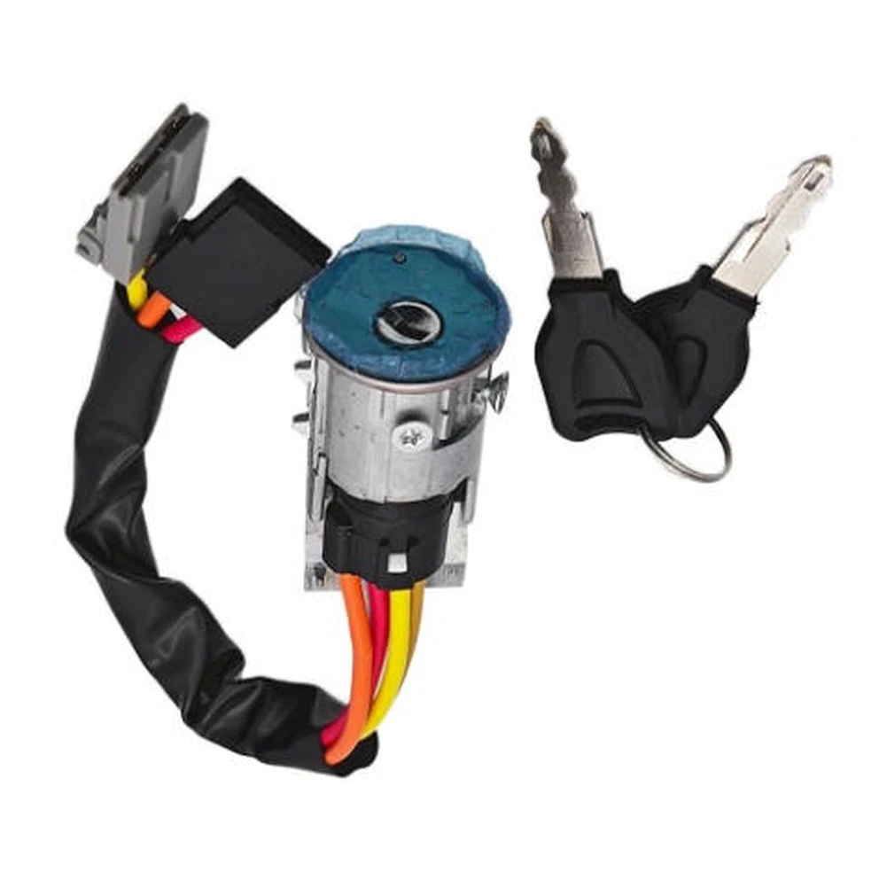 1 Kit Ignition Lock IGNITION SWITCH WITH 2 Keys 7700813973 For Renault For Trafic For F40 For Super 5 For R5 For R9 view 2