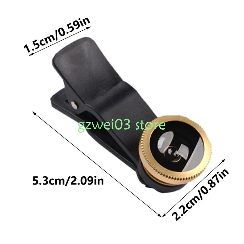 Y8AC 3 в 1 клип на смартфоне