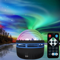 LED Starry Sky Lights Bedroom NightLights 5V USB Decoration Atmosphere Projector Lamp 360° Rotating For Weddings Christmas