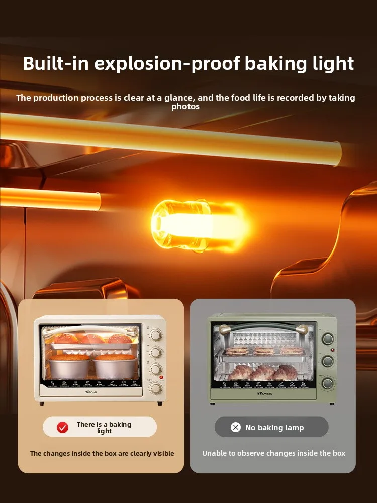 Home electric oven, large capacity, cake baking, multi-functional Ovens