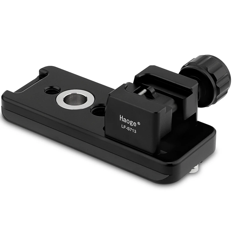 Haoge Objektivhalterungs-Ersatzfuß für Sony FE 50-150mm F2 GM Objektiv (SEL50150GM) mit integrierter Arca-Typ Schnellwechselplatte – Detail 3