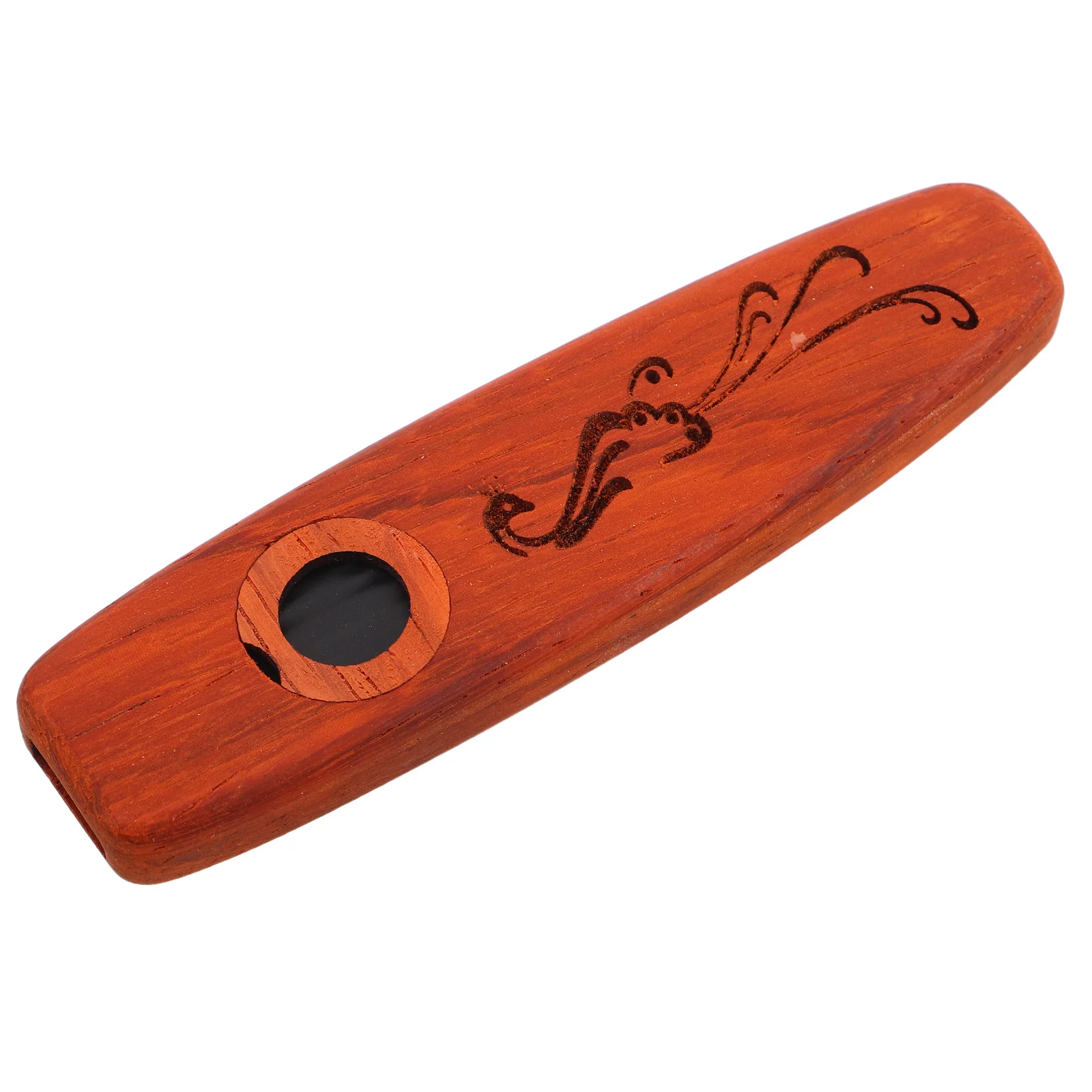 

Wooden Kazoo Flute Solid Wood Wind Instrument For Music Accompaniment Easy To Play Sturdy Musical Instrument Slide Whistle